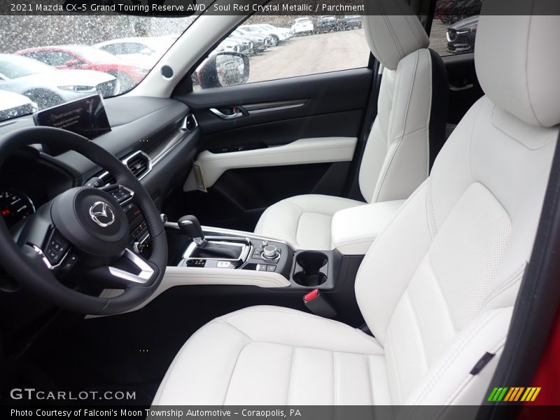 Front Seat of 2021 CX-5 Grand Touring Reserve AWD