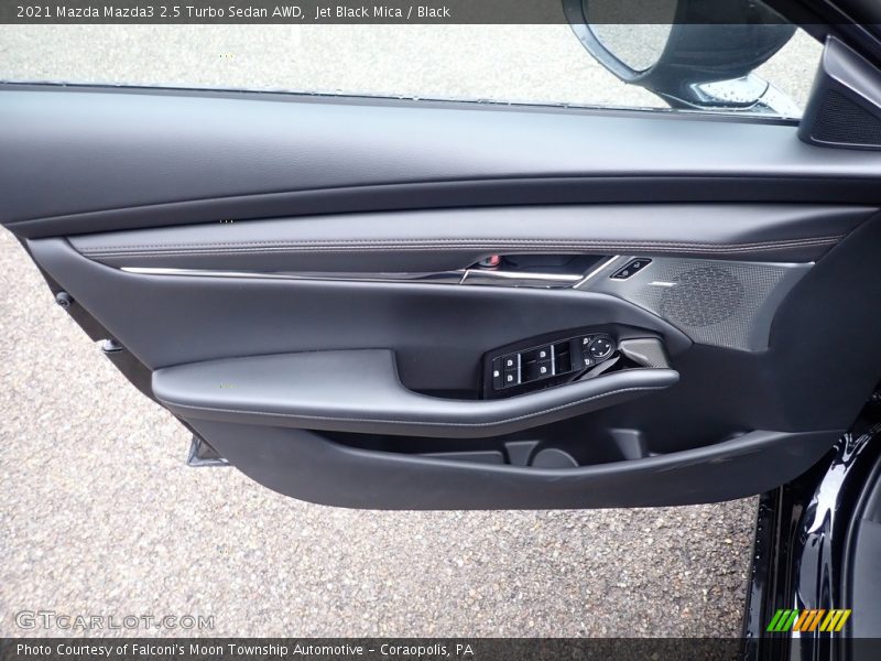 Jet Black Mica / Black 2021 Mazda Mazda3 2.5 Turbo Sedan AWD