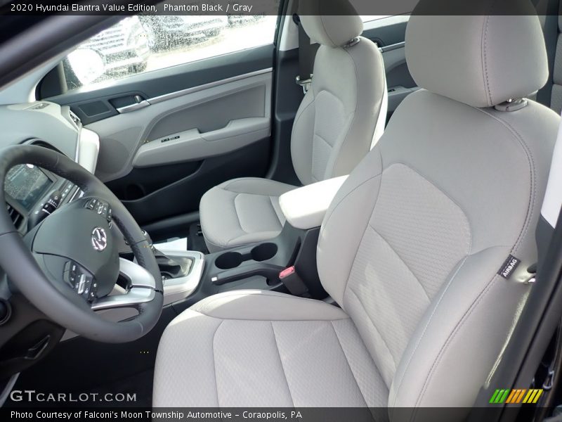Phantom Black / Gray 2020 Hyundai Elantra Value Edition
