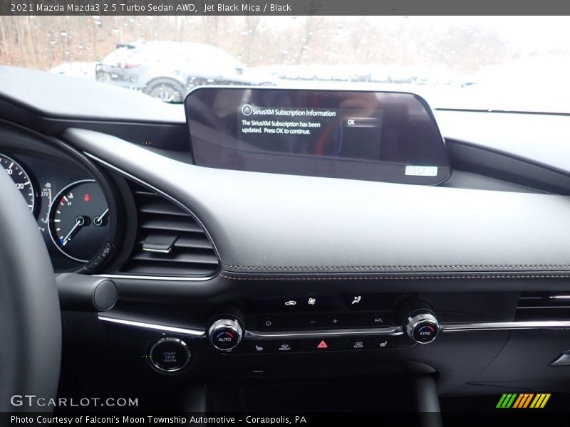 Jet Black Mica / Black 2021 Mazda Mazda3 2.5 Turbo Sedan AWD