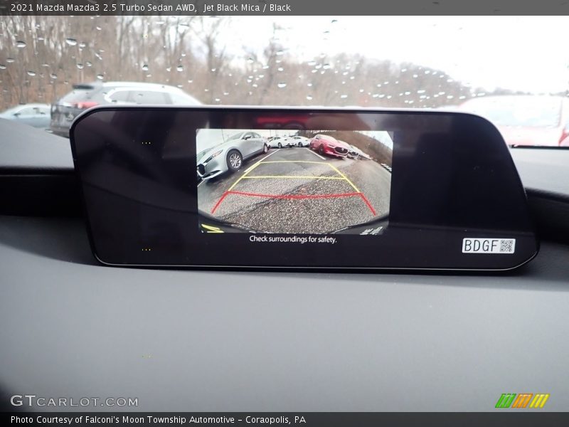 Jet Black Mica / Black 2021 Mazda Mazda3 2.5 Turbo Sedan AWD