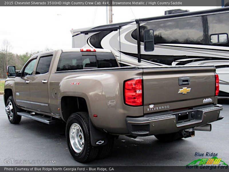 Brownstone Metallic / High Country Saddle 2015 Chevrolet Silverado 3500HD High Country Crew Cab 4x4