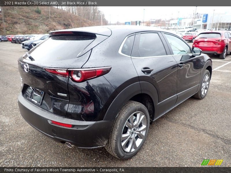 Jet Black Mica / Black 2021 Mazda CX-30 Select AWD