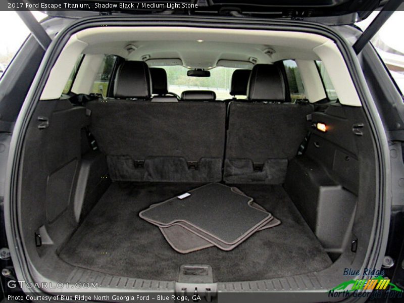 Shadow Black / Medium Light Stone 2017 Ford Escape Titanium