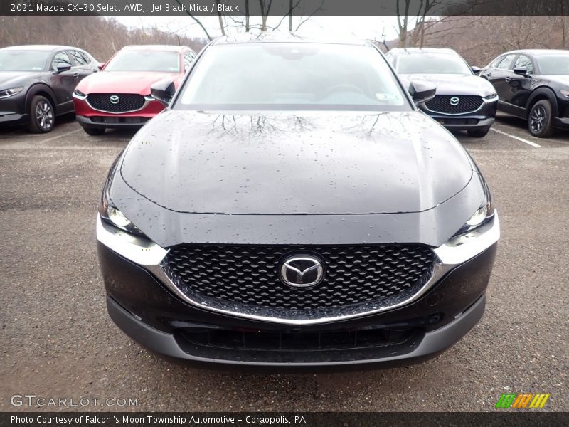 Jet Black Mica / Black 2021 Mazda CX-30 Select AWD