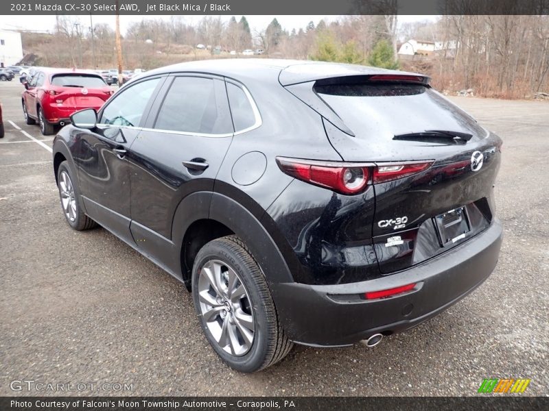 Jet Black Mica / Black 2021 Mazda CX-30 Select AWD