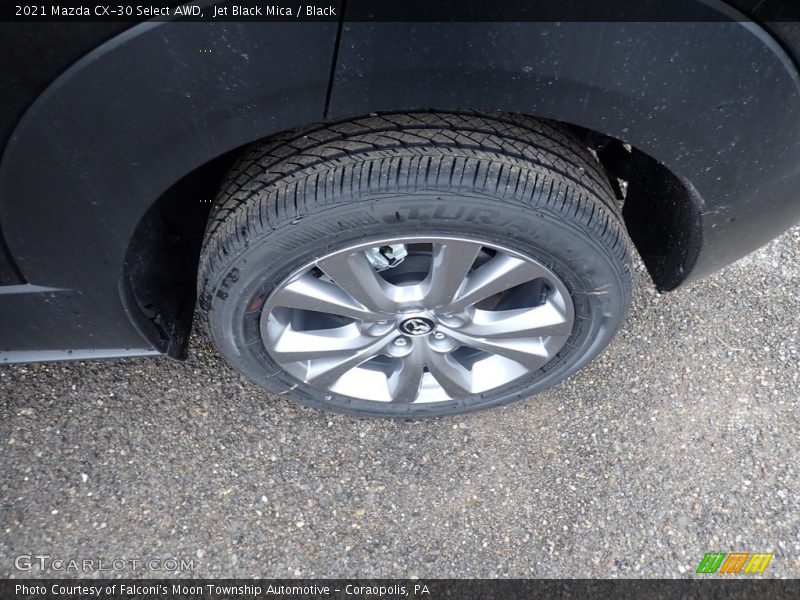 Jet Black Mica / Black 2021 Mazda CX-30 Select AWD