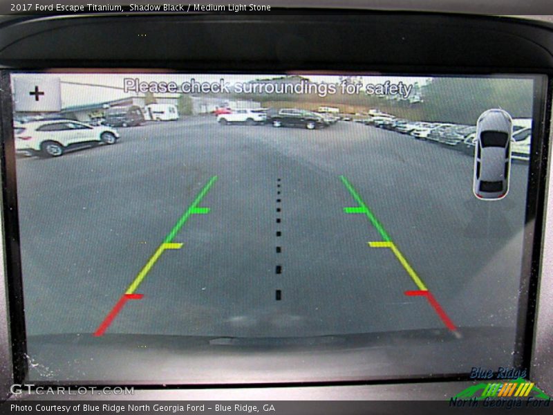 Shadow Black / Medium Light Stone 2017 Ford Escape Titanium