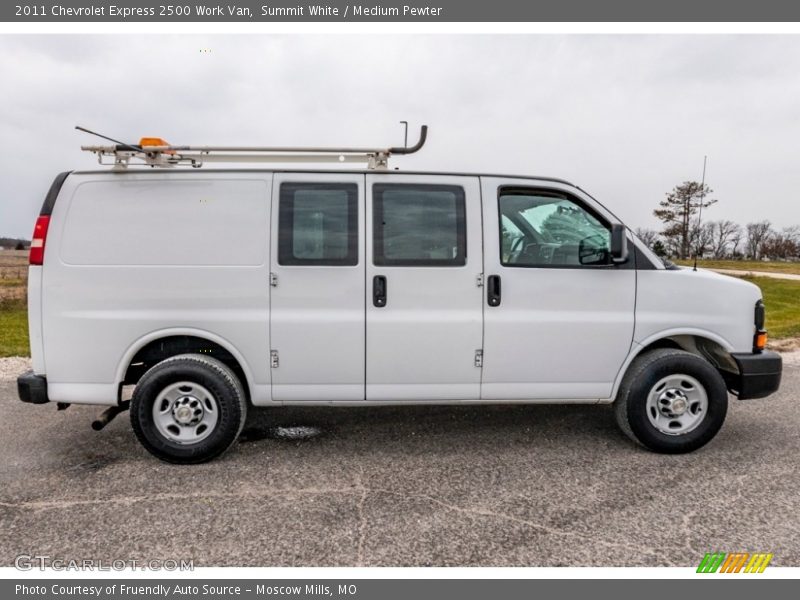 Summit White / Medium Pewter 2011 Chevrolet Express 2500 Work Van