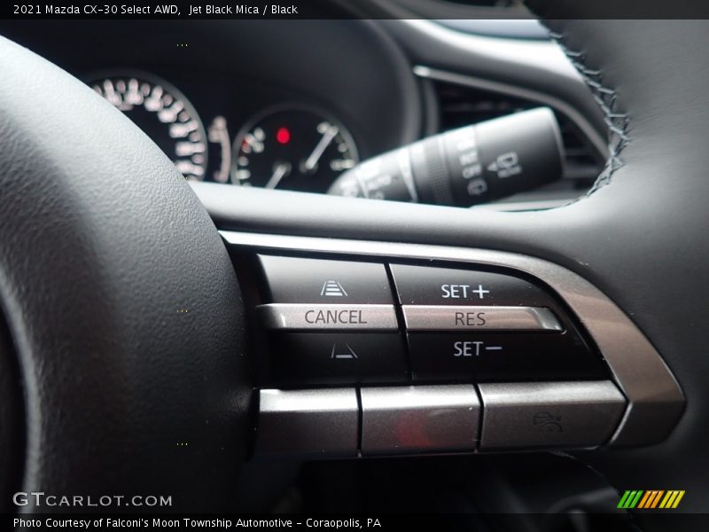 Jet Black Mica / Black 2021 Mazda CX-30 Select AWD