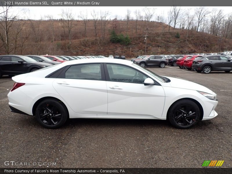  2021 Elantra SEL Quartz White