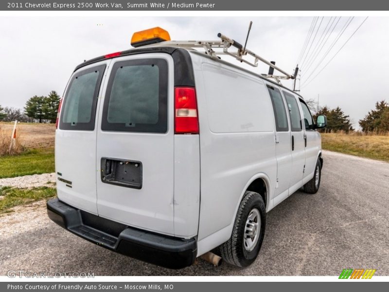 Summit White / Medium Pewter 2011 Chevrolet Express 2500 Work Van