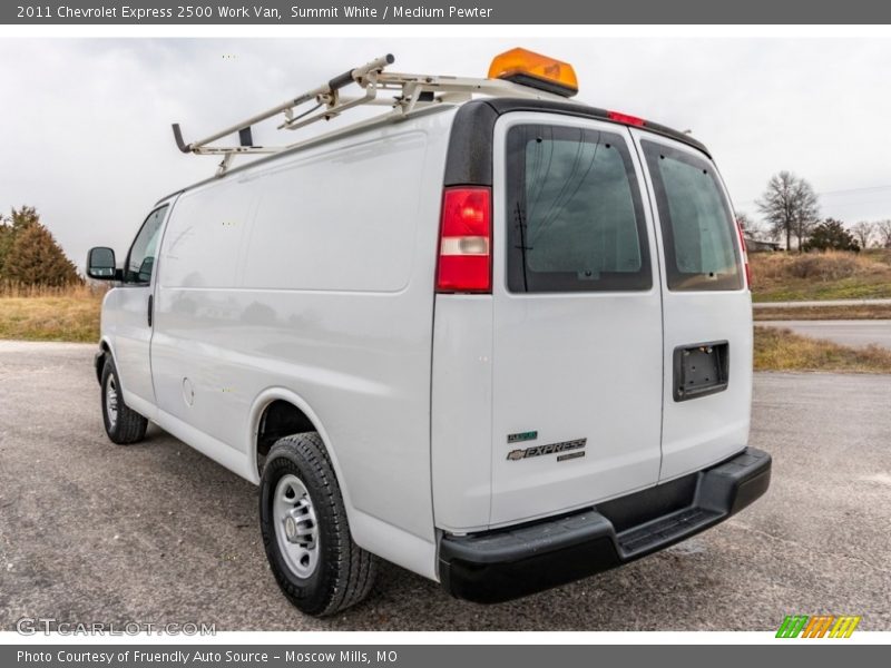 Summit White / Medium Pewter 2011 Chevrolet Express 2500 Work Van