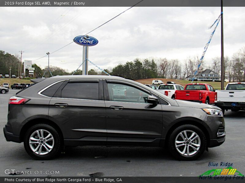 Magnetic / Ebony 2019 Ford Edge SEL AWD