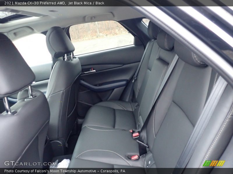 Jet Black Mica / Black 2021 Mazda CX-30 Preferred AWD
