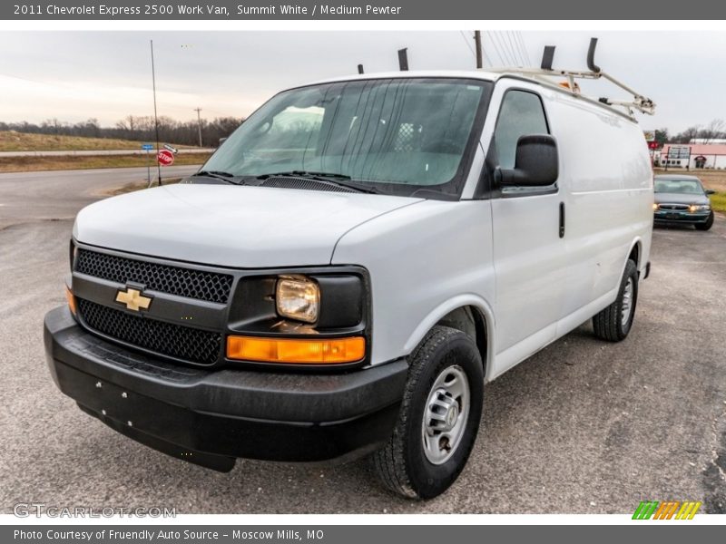Summit White / Medium Pewter 2011 Chevrolet Express 2500 Work Van
