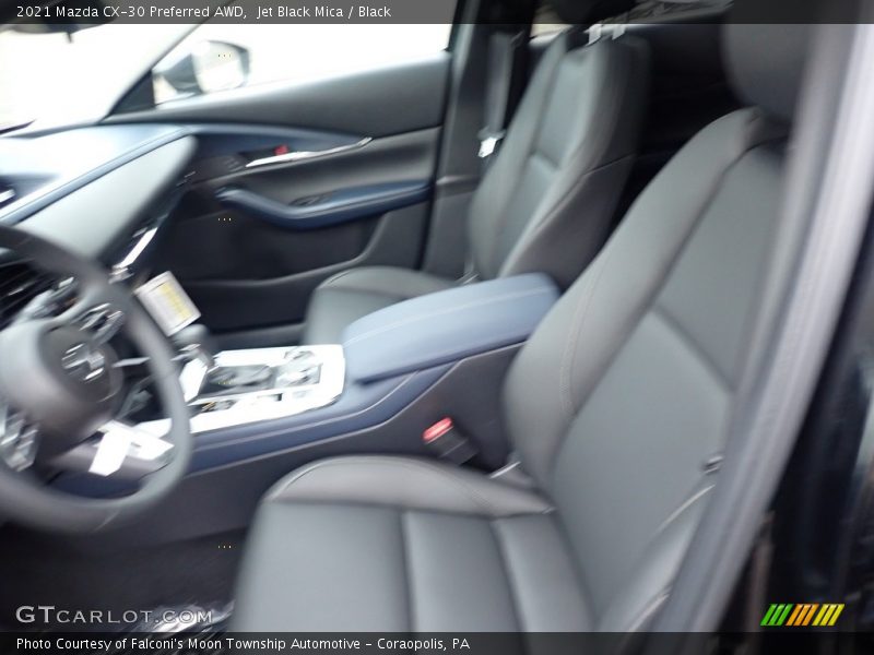 Jet Black Mica / Black 2021 Mazda CX-30 Preferred AWD