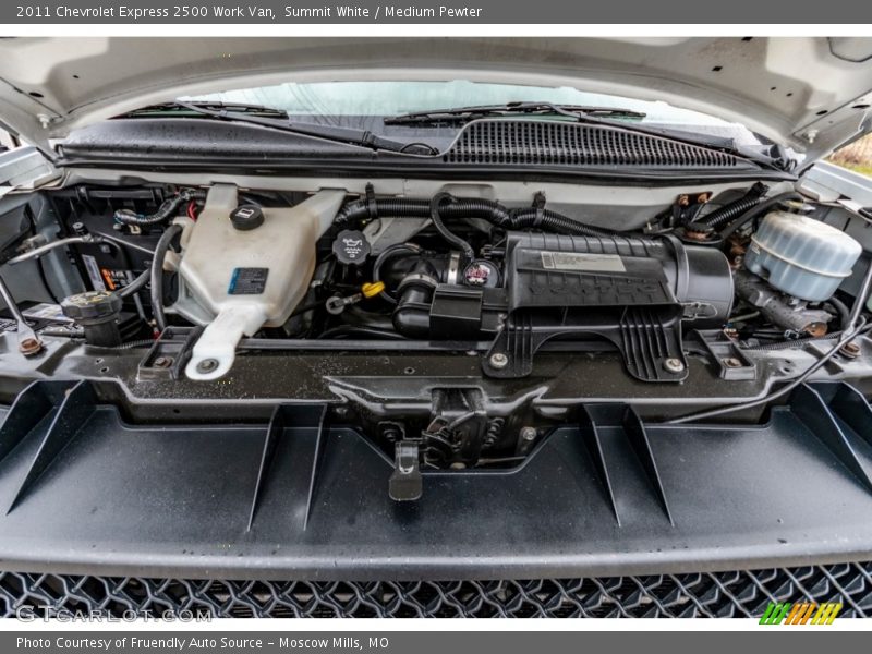 Summit White / Medium Pewter 2011 Chevrolet Express 2500 Work Van