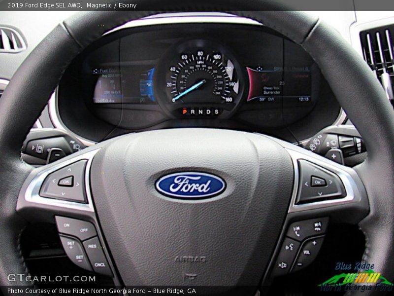 Magnetic / Ebony 2019 Ford Edge SEL AWD