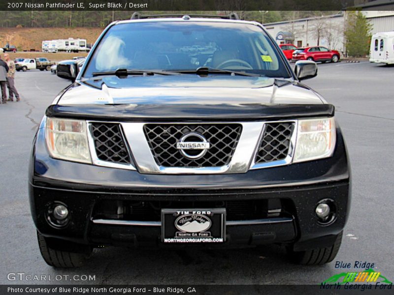 Super Black / Desert 2007 Nissan Pathfinder LE