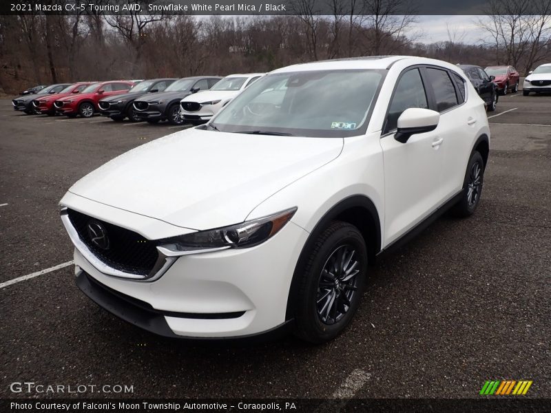 Front 3/4 View of 2021 CX-5 Touring AWD