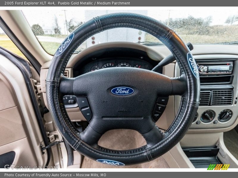 Pueblo Gold Metallic / Medium Parchment 2005 Ford Explorer XLT 4x4