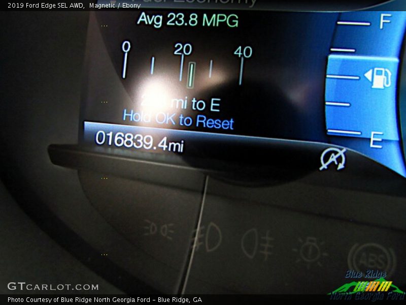 Magnetic / Ebony 2019 Ford Edge SEL AWD