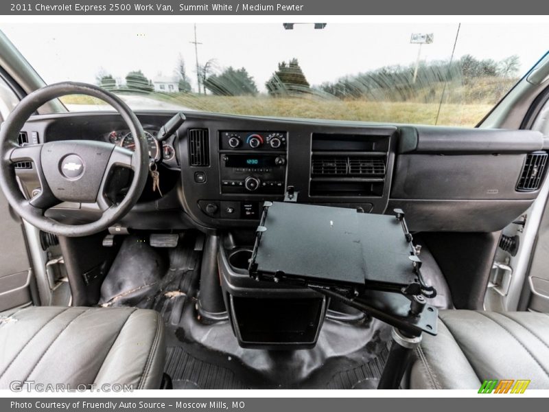 Summit White / Medium Pewter 2011 Chevrolet Express 2500 Work Van