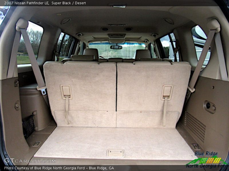 Super Black / Desert 2007 Nissan Pathfinder LE