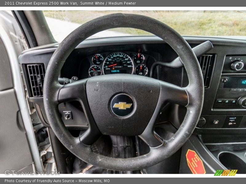 Summit White / Medium Pewter 2011 Chevrolet Express 2500 Work Van