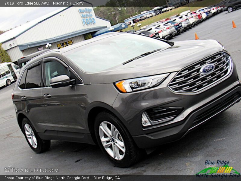 Magnetic / Ebony 2019 Ford Edge SEL AWD