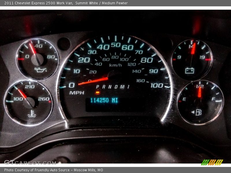 Summit White / Medium Pewter 2011 Chevrolet Express 2500 Work Van