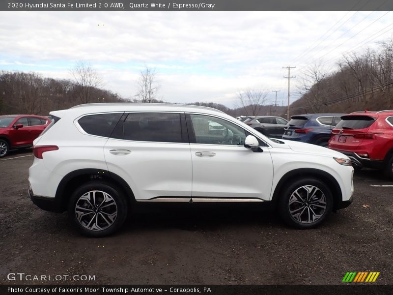  2020 Santa Fe Limited 2.0 AWD Quartz White