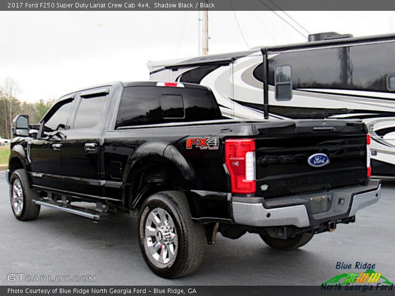 Shadow Black / Black 2017 Ford F250 Super Duty Lariat Crew Cab 4x4