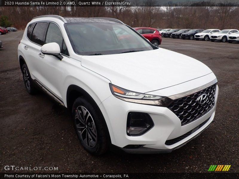 Front 3/4 View of 2020 Santa Fe Limited 2.0 AWD