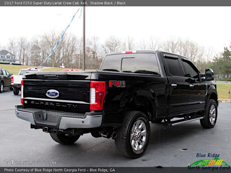 Shadow Black / Black 2017 Ford F250 Super Duty Lariat Crew Cab 4x4