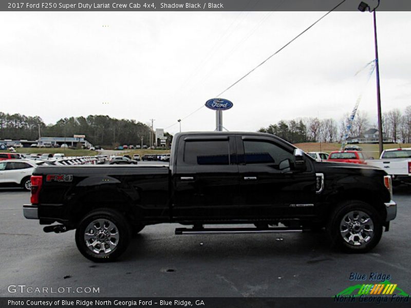 Shadow Black / Black 2017 Ford F250 Super Duty Lariat Crew Cab 4x4