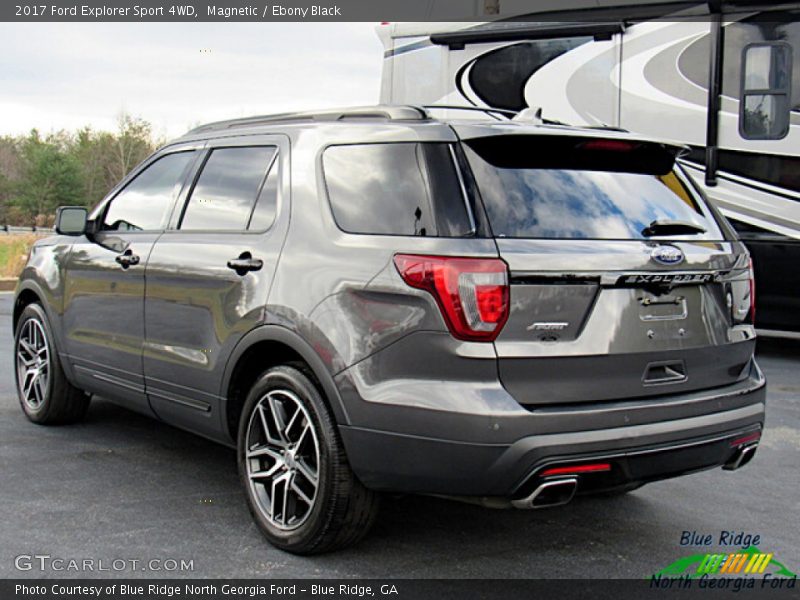 Magnetic / Ebony Black 2017 Ford Explorer Sport 4WD