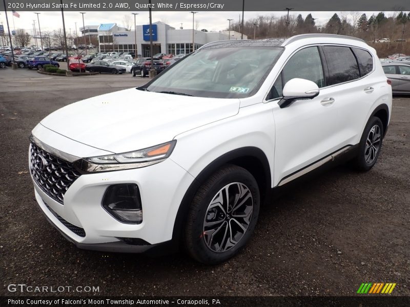  2020 Santa Fe Limited 2.0 AWD Quartz White
