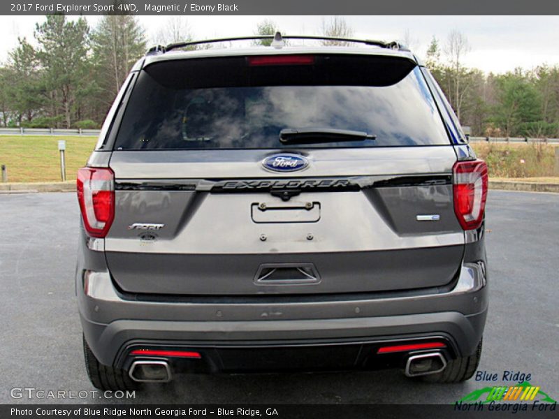 Magnetic / Ebony Black 2017 Ford Explorer Sport 4WD