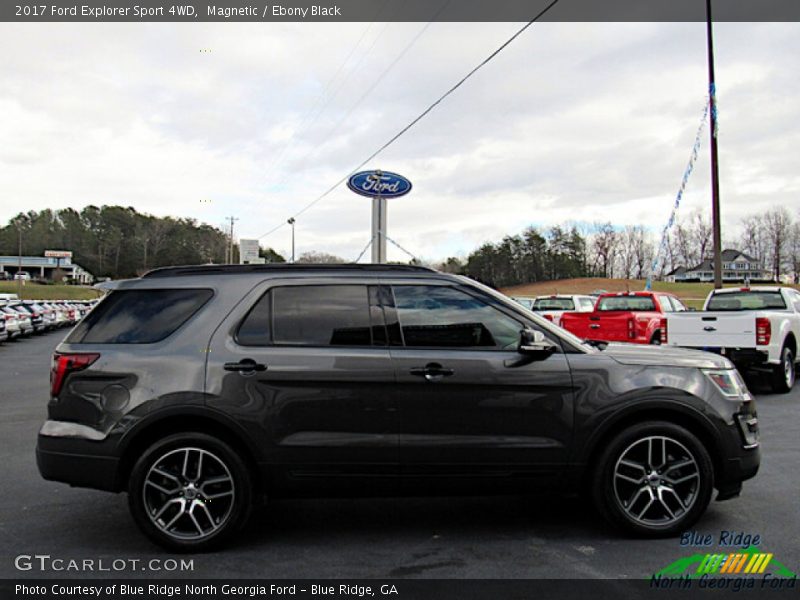 Magnetic / Ebony Black 2017 Ford Explorer Sport 4WD
