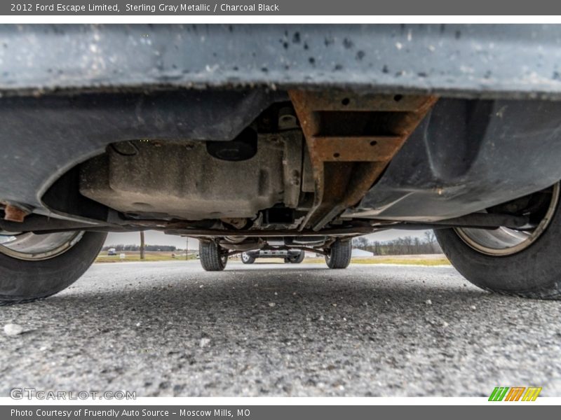 Sterling Gray Metallic / Charcoal Black 2012 Ford Escape Limited