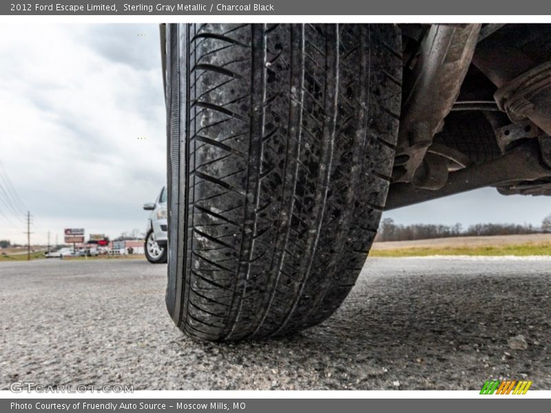 Sterling Gray Metallic / Charcoal Black 2012 Ford Escape Limited