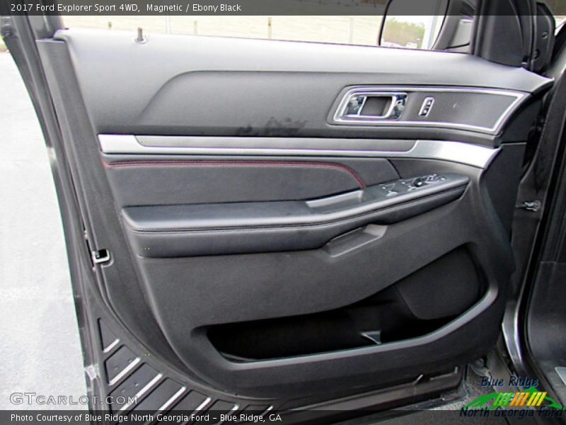Magnetic / Ebony Black 2017 Ford Explorer Sport 4WD