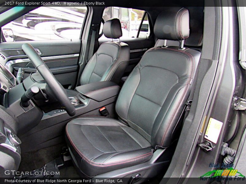 Magnetic / Ebony Black 2017 Ford Explorer Sport 4WD