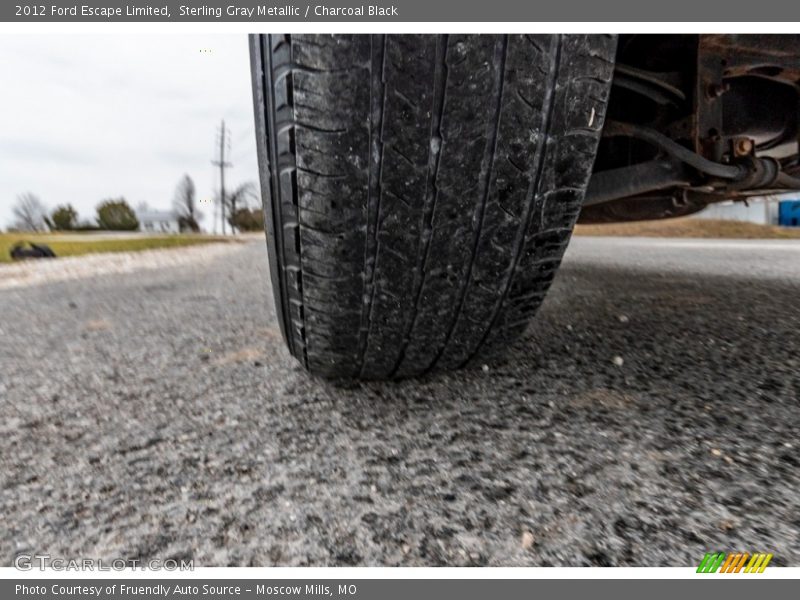Sterling Gray Metallic / Charcoal Black 2012 Ford Escape Limited