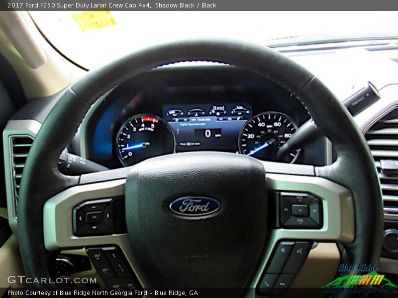 Shadow Black / Black 2017 Ford F250 Super Duty Lariat Crew Cab 4x4