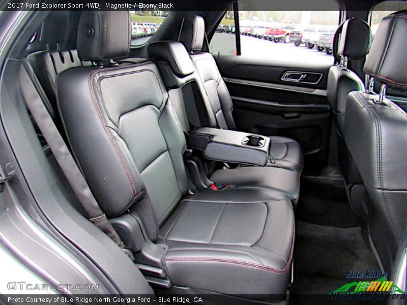 Magnetic / Ebony Black 2017 Ford Explorer Sport 4WD