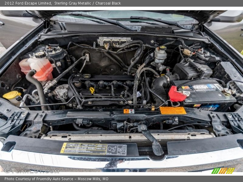 Sterling Gray Metallic / Charcoal Black 2012 Ford Escape Limited