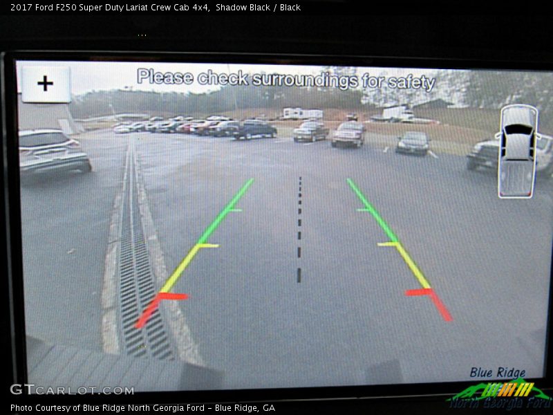 Shadow Black / Black 2017 Ford F250 Super Duty Lariat Crew Cab 4x4